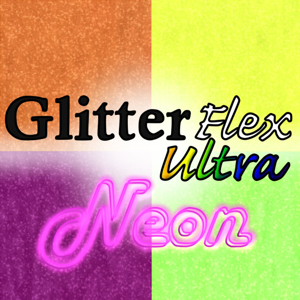 GlitterFlex Ultra Neon Sheets, Yards, & Rolls
