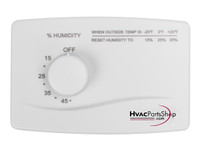 H8908ASPST : Honeywell H8908ASPST Home Low-Voltage, SPST Manual Humidistat