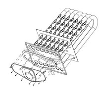 10M86 - Lennox 610414-04, Heat Exchanger Replacement Kit, 65/70K, Stainless Steel