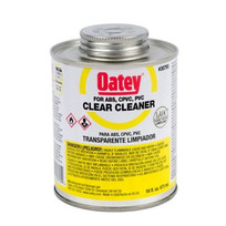 56P49 - Oatey 30795, PVC, CPVC & ABS Pipe Cleaner, 16 Ounce Can with Dauber