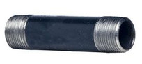 73P08 - Black Iron Pipe Nipple, 1/2 x 10", Schedule 40