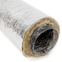 Y2667 - Hart & Cooley Residential Series, 10" x 25', UL Listed Insulated Flexible Duct, R-8.0, Bagged