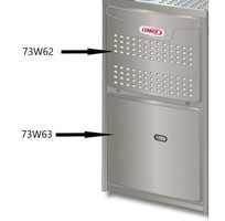 73W63 - Lower Front Furnace Panel - Lennox 