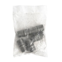 Y7324 - Black Iron Pipe Nipple, 1/2 x 1-1/2", 5/pkg