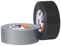 Y2085 - Shurtape PC 590 Utility Grade Cloth Duct Tape, 48mm x 55m, Black