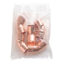 Y7099 - Copper Elbow, 45 Deg, 1-1/8" C x C, 5/Pkg