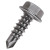 13P48 - Malco Bit-Tip BT133T, Drill & Tap Screw, #2 Point, Screw Size #8-18 x 3/4", 1/4" Driver,  500 Screws/Tub