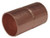 22P76 - Copper Rolled Stop Coupling, 3/8", C x C