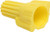 49P98 - Diversitech 623-006, Winged Twist-On Wire Connector 84, Yellow, #18 to #10 AWG, 600 Volts, 100/pkg