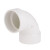 99P71 - PVC DWV 90 Deg Elbow, 3 IN, H x H