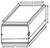 57N85 - E-Z Filter Base DFA300 17-1/2" x 21" x 12" Downflow Furnace Filter Box Requires 3 10" x 20" x 1" Filters