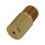 98L30 - Lennox LB-99214, Burner Orifice, .081 Drill Size, 1/8-27 NPT Threads, Brass