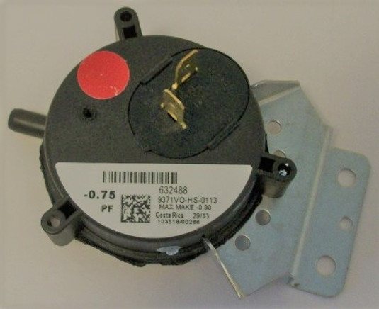 632488R - Pressure Switch .75 " WC