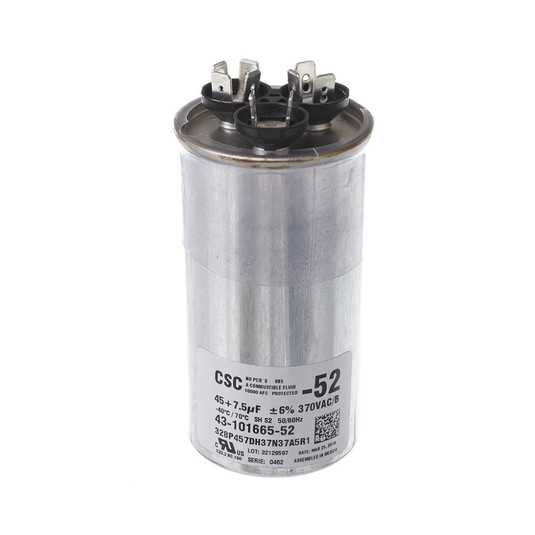 43-101665-52 - Capacitor - 45/7.5/370 Dual Round