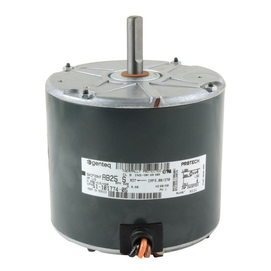 51-102500-06 - Condenser Motor - 1/5 hp 380-415-460/1/50-60 (825 rpm/1 speed)