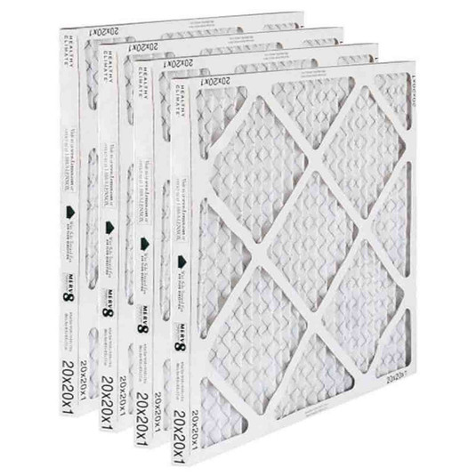 91X23 - HEALTHY CLIMATE MERV8 Pleated Filter 14X20X1(4-PACK)
