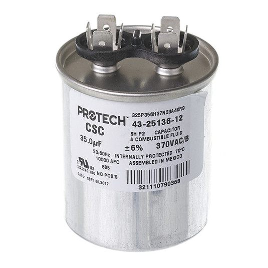 43-25136-12 - Capacitor - 35/370 Single Round