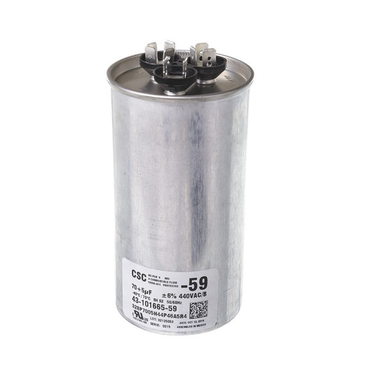 43-101665-59 - Capacitor - 70/5/440 Dual Round