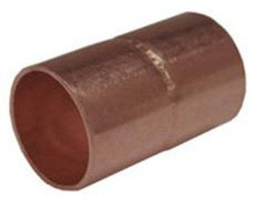22P84 - Copper Rolled Stop Coupling, 3/4", C x C