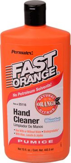 24Y87 - Fast Orange HCP-15, Pumice Hand Cleaner, 15 Ounce Bottle