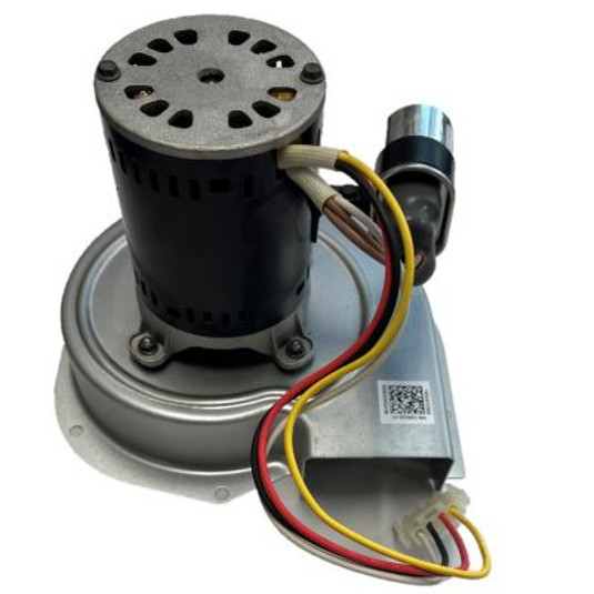 22F08 - Lennox LB-112090E, Combustion Air Inducer Assembly with Transformer, 1/32 HP PSC Motor, 208-230 VAC 60 Hz, 3500/2900 RPM