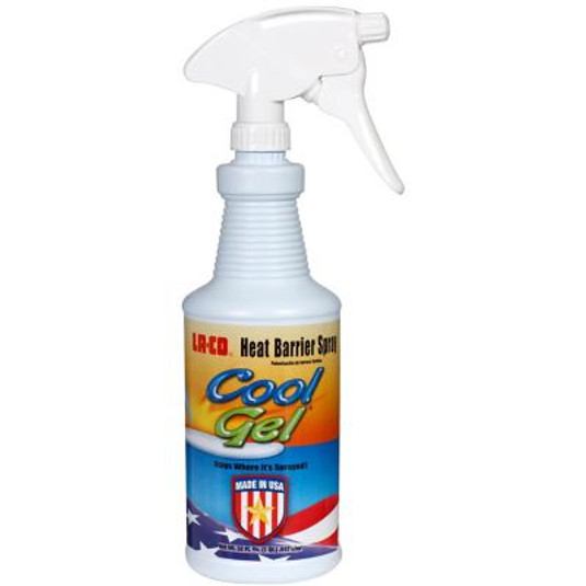 35X45 - LA-CO 11509, Cool Gel Heat Barrier Spray, 1 Quart Trigger Spray Bottle