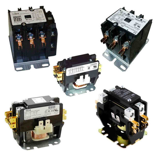 Y9372 - Definite Purpose Contactor, 30 Amp, 2-Pole, 120 VAC