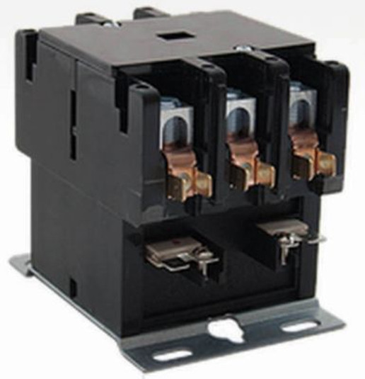 72P53 - 72P5301 Contactor, 3 Pole, 24 Volts, 30 Amps