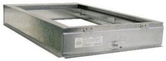 73P58 - E-Z Filter Base 2424 24-5/8" x 28-5/8" x 4" Furnace Filter Base for 1" or 2" x 24" x 24" Filters