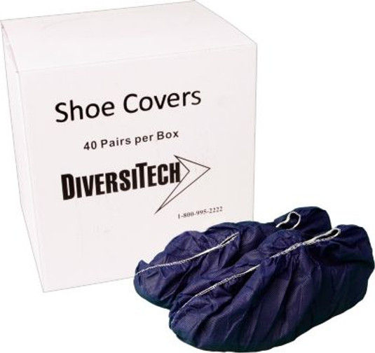 X0721 - DiversiTech SC-1, Shoe Covers, Dark Blue, 50 Pairs