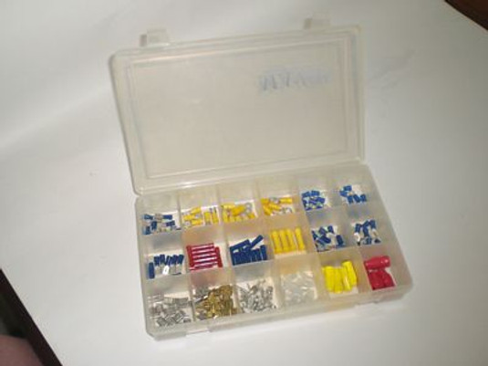98P24 - Monti Associates MA02652-2, 175-Piece Serviceman's Terminal Kit in Plastic Box