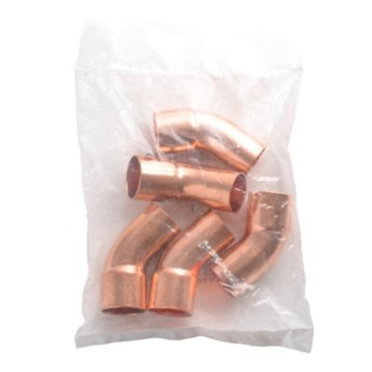 Y7070 - Copper Street Elbow, 45 Deg, 7/8" FTG x C, 5/Pkg