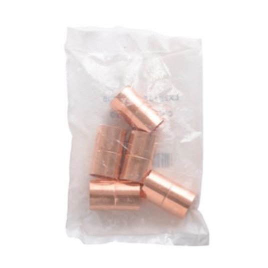 Y7060 - Copper Rolled Stop Coupling, 3/4", C x C, 5/Pkg