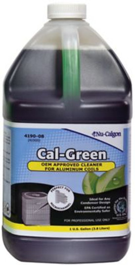 Y8574 - Cal-Green 4190-08, Coil Cleaner for Aluminum Coils, 1 Gallon Jug