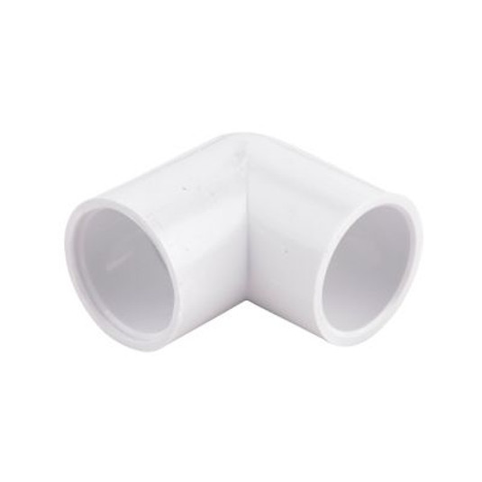 Y4677 - Schedule 40 PVC 90 Deg Elbow, 3/4 IN, Soc x Soc, 10/pkg