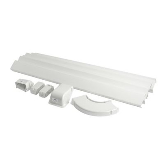 Y7950 - SpeediChannel 230-IKC4, Ductless System Fitting Kit, Size: 4" Natural Color