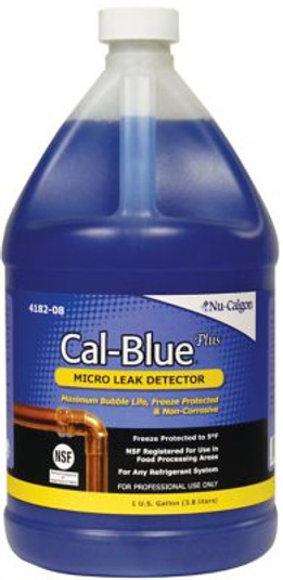 Y8573 - Nu-Calgon 4182-08, Cal-Blue Plus Micro Leak Detector, 1 Gallon Jug