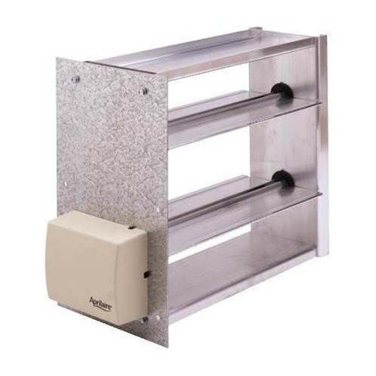 X4238 - 10" x 30" Rectangular Damper, Side Mount