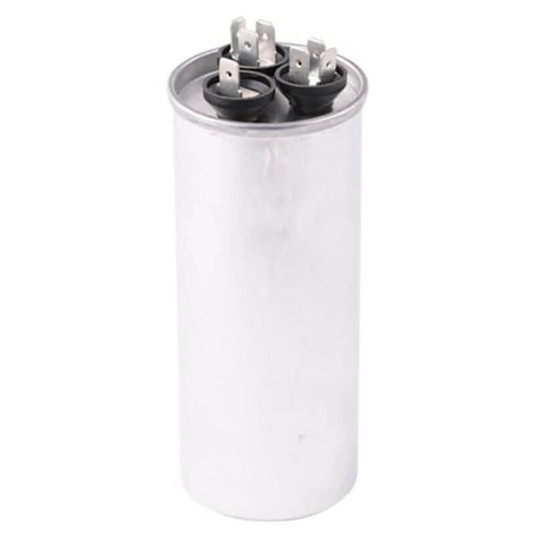 89M86 - 100335-18 Dual Capacitor 60+10 MFD 370 VAC