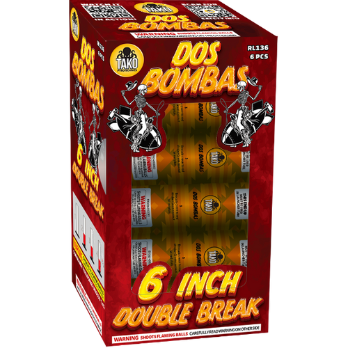 6 Dos Bombas - Double-Break Canisters
