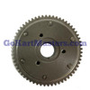 TrailMaster 150 Starter Clutch (All), close-up of a round metal starter clutch with outer gear teeth, center opening, and mounting holes