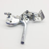 TrailMaster Throttle Lever Assy. Mini/Mid/Blazer200R, metallic throttle lever assembly with springs and mounting hardware.