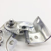 TrailMaster Throttle Lever Assy, Mini/Mid/Blazer200R, metal throttle lever assembly with spring mechanism.
