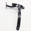 TrailMaster Go Kart 300 XRX & 300 XRS Front Right Fender Bracket, black metal component for front right fender support.