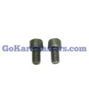TrailMaster Mini XRX & Mini XRXR Brake Caliper Bolts, hydraulic brakes metal bolts for ATV front brake calipers.