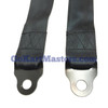 TrailMaster 200 xrs 200xrx Shoulder Strap, close-up view of black padded straps with metal attachments for motorcycle or ATV safety.
