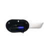 Trailmaster 200 EFI Fuel Pump, compact black fuel pump with a white filter attachment.