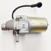 TrailMaster Cheetah 8 Go Kart Starter Motor, silver and gold electric starter motor with wiring connector.