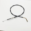 TrailMaster Cheetah 8 Go Kart Throttle Cable, black flexible cable with metal and rubber fittings for throttle control.