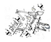 foot peg of hurricane 200x set of 2